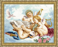 Вышивка 00-012 Аллегория музыки Вышивка 00-012 Аллегория музыки