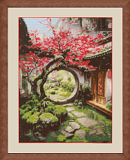 Вышивка КВ-018 Лунные врата Вышивка КВ-018 Лунные врата