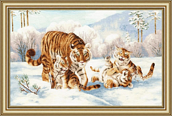 Вышивка ДЖ-042 Дружная семья Вышивка ДЖ-042 Дружная семья