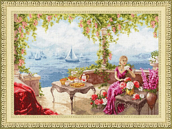 Вышивка ЧМ-067 Утро на берегу моря