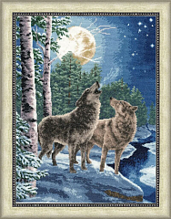 Вышивка ДЖ-034 Ночная песня Вышивка ДЖ-034 Ночная песня